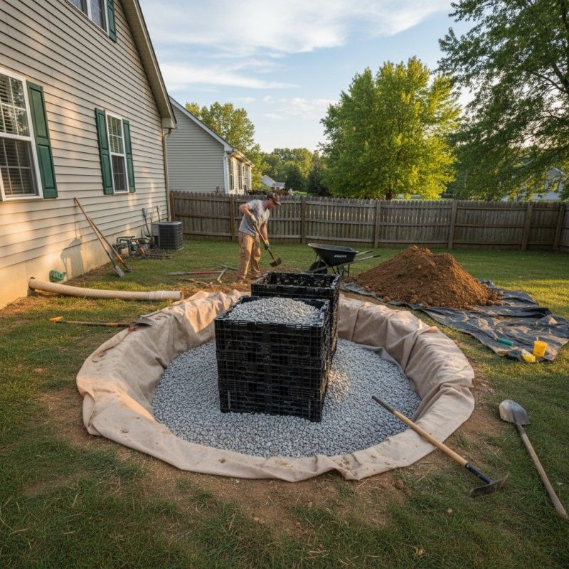 Our team working on Concrete Installation projects in Dripping Springs, TX