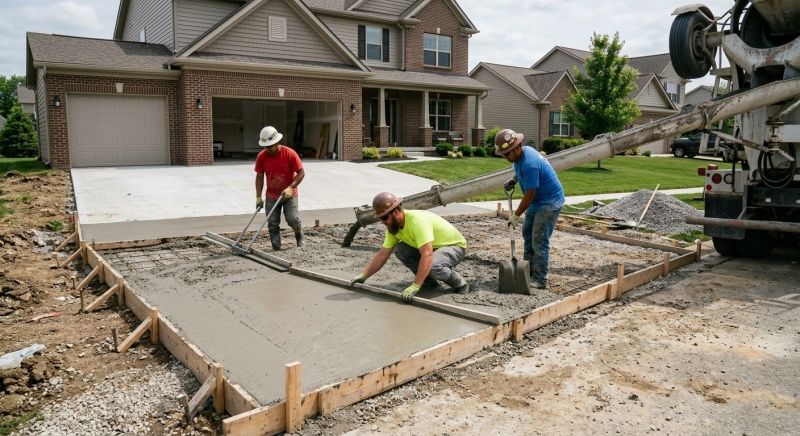 Concrete Installation in Dripping Springs, TX