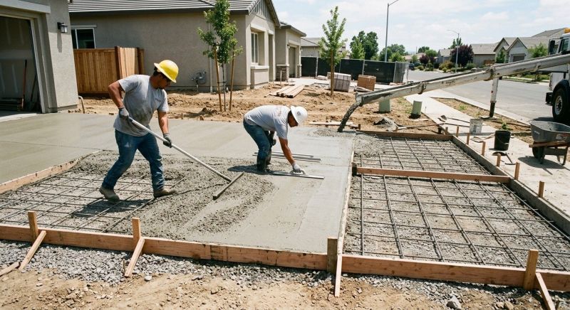 Concrete Installation in Dripping Springs, TX
