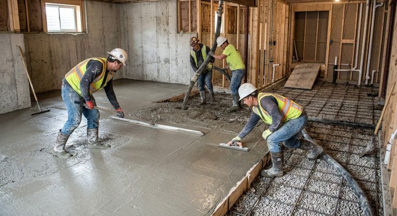 Basement Concrete Installation in Dripping Springs, TX