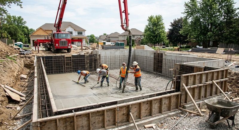 Basement Concrete Installation in Dripping Springs, TX