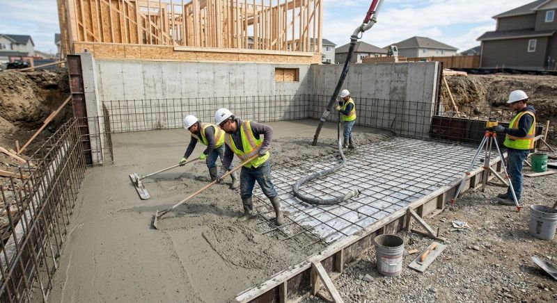 Basement Concrete Installation in Manchaca, TX