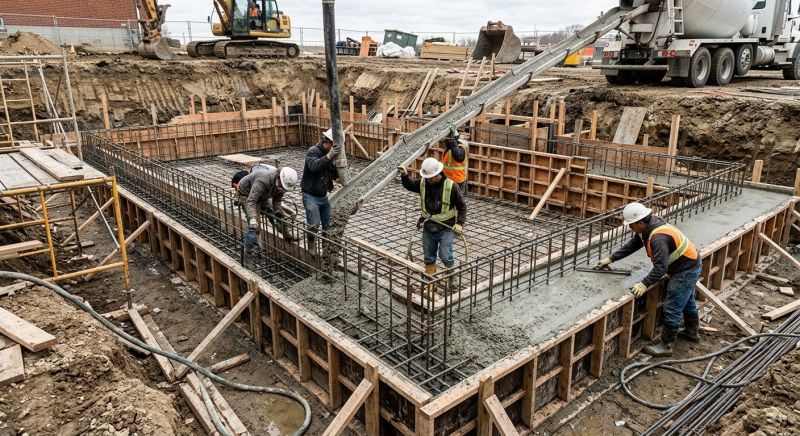 Basement Concrete Installation in Spicewood, TX