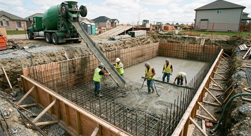 Basement Concrete Pouring in Dripping Springs, TX
