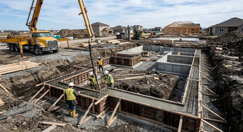 Cement Foundation Installation in Dripping Springs, TX