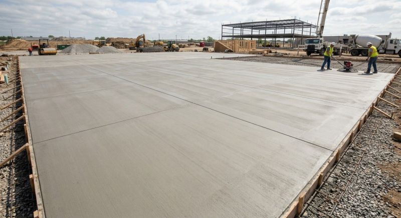 Commercial Slab Construction in Austin, TX