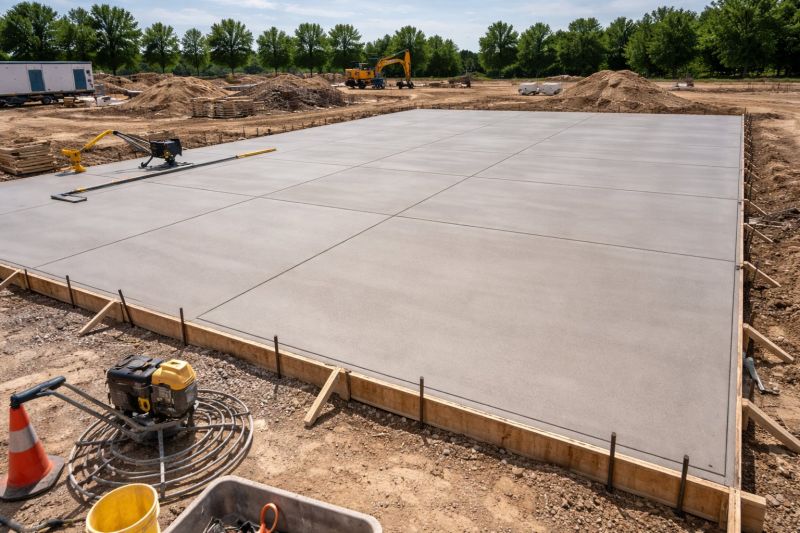 Commercial Slab Construction in Dripping Springs, TX
