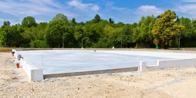 Commercial Slab Installation in Austin, TX