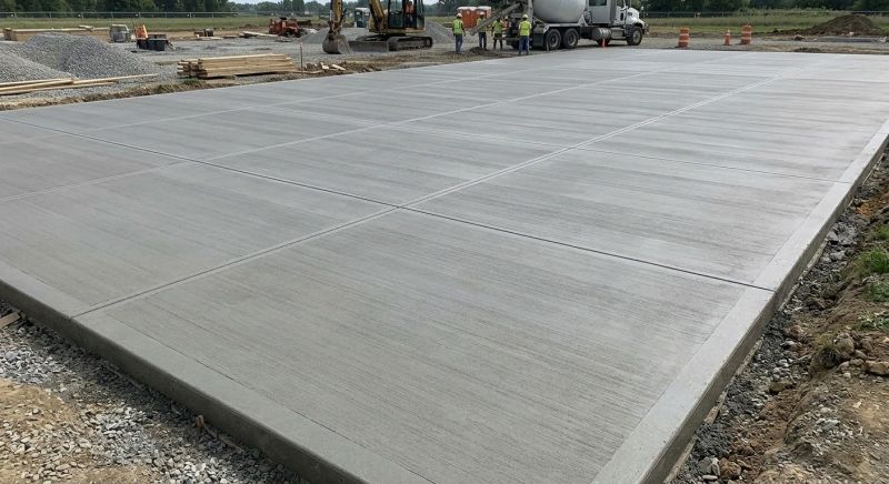 Commercial Slab Installation in Blanco, TX