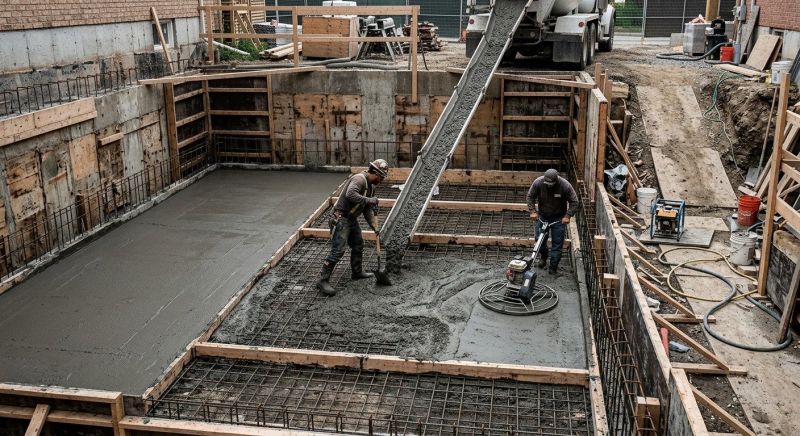 Concrete Basement Pouring in Dripping Springs, TX
