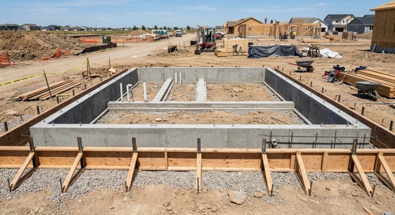 Concrete Foundation Installation in Dripping Springs, TX