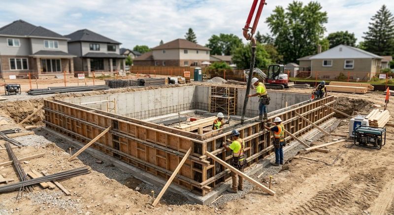 Foundation Construction in Cedar Park, TX