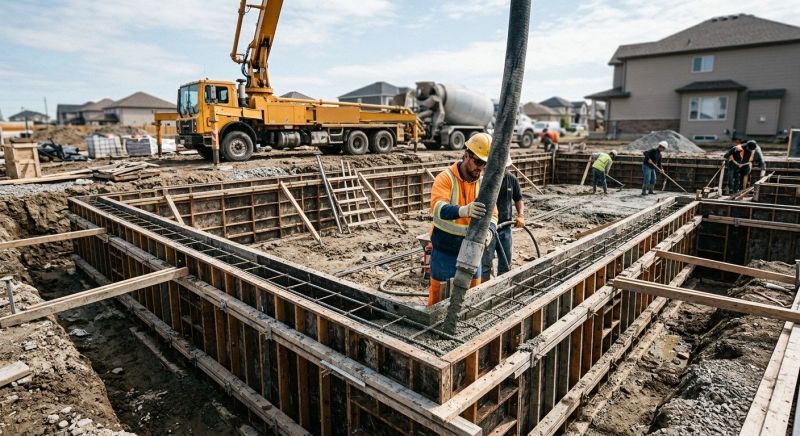 Foundation Pouring in Dripping Springs, TX